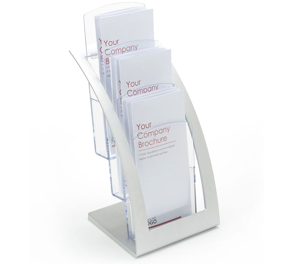 Acrylic leaflet holder